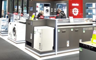 Nieuwe look and feel in Miele pilot store